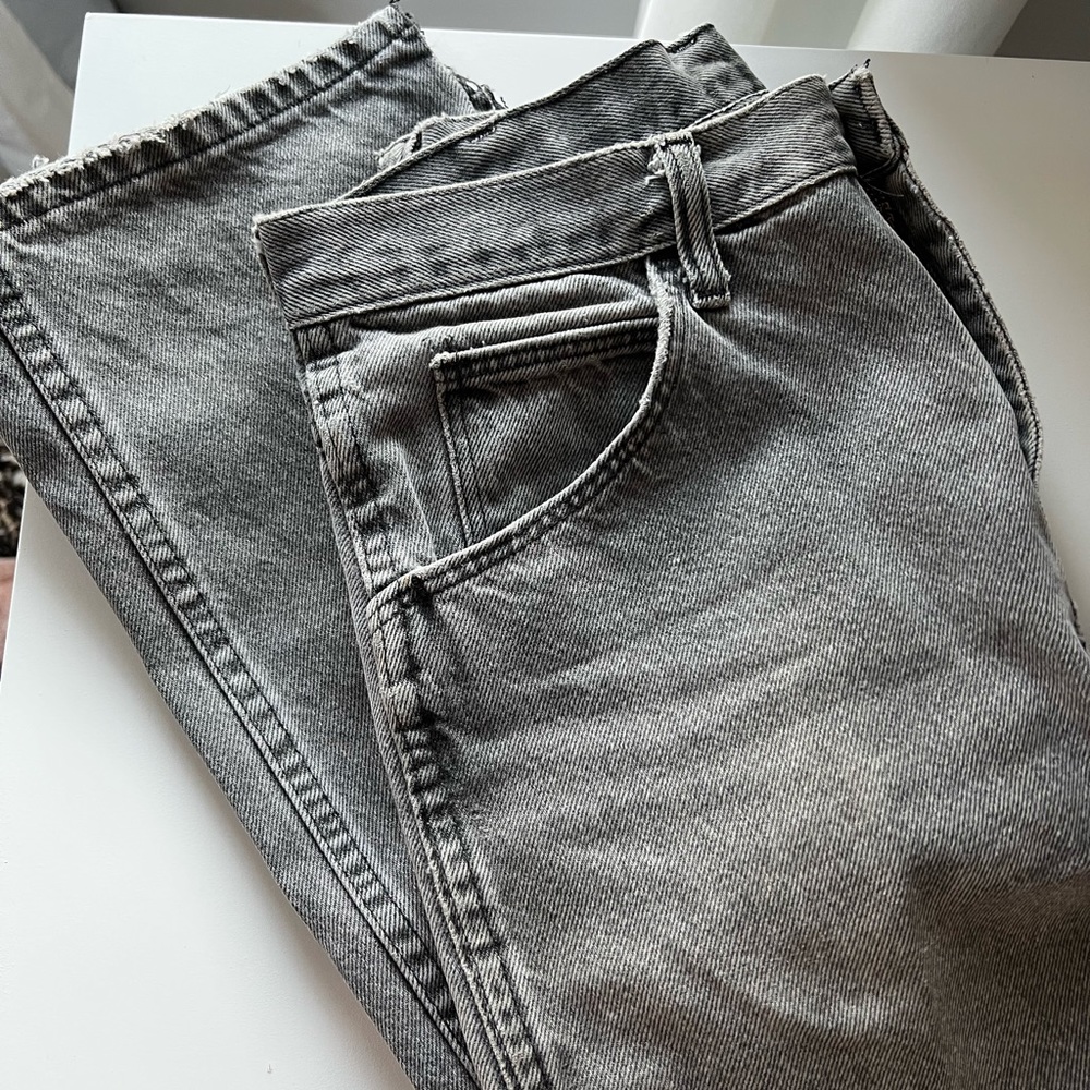 Legendary gold vintage washed black gray 80’s jeans